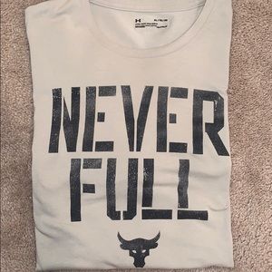 Project Rock Never Full Tee
